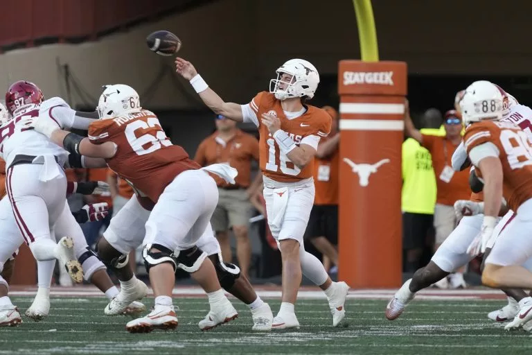 Arch Manning looks to lead the Longhorns over the Aggies