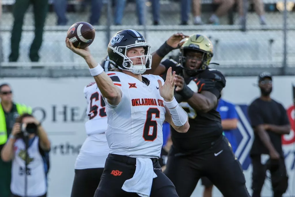 Zane Flores looks to lead the Cowboys over the Cyclones