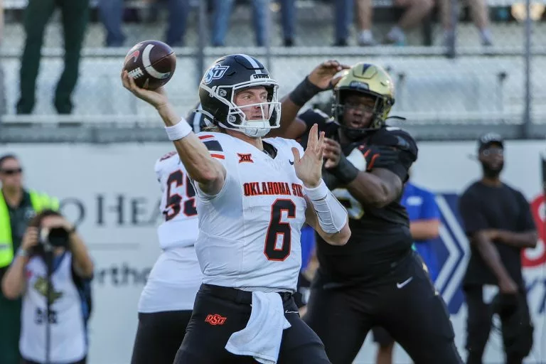 Zane Flores looks to lead the Cowboys over the Cyclones