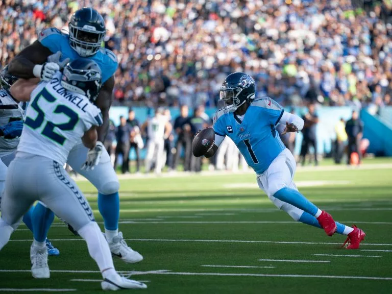 Cam Ward looks to lead the Titans over the Jaguars