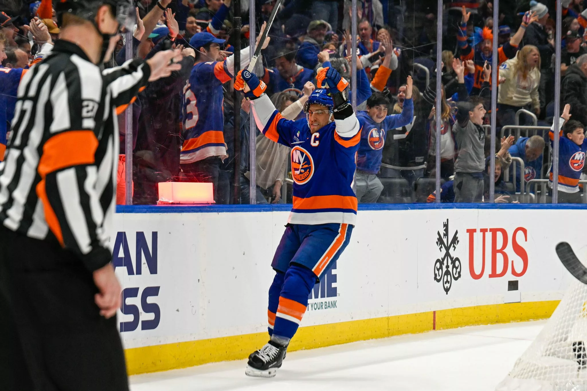 New York Islanders left wing Anders Lee