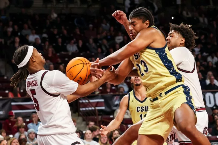 Charleston Southern forward Reis Jones