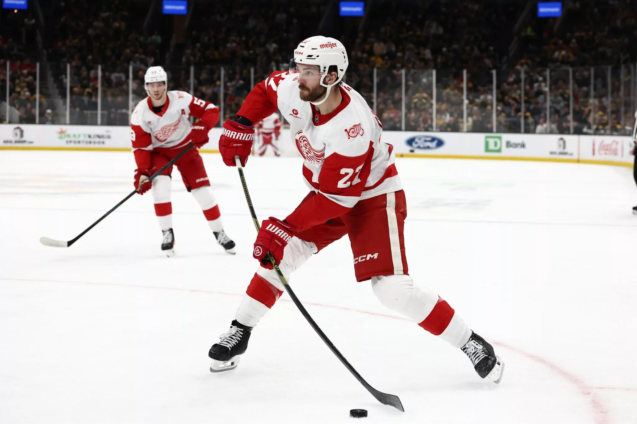 Michael Rasmussen looks to lead the Red Wings