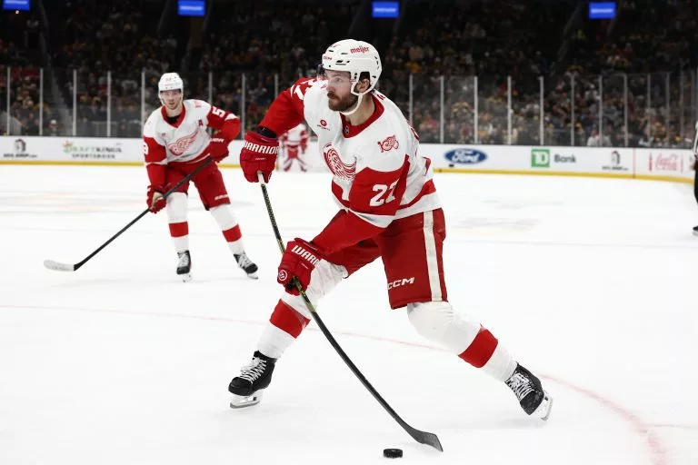 Michael Rasmussen looks to lead the Red Wings
