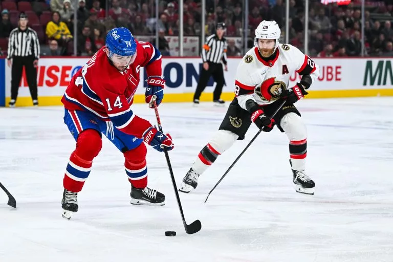 Nick Suzuki looks to lead the Canadiens over the Jets
