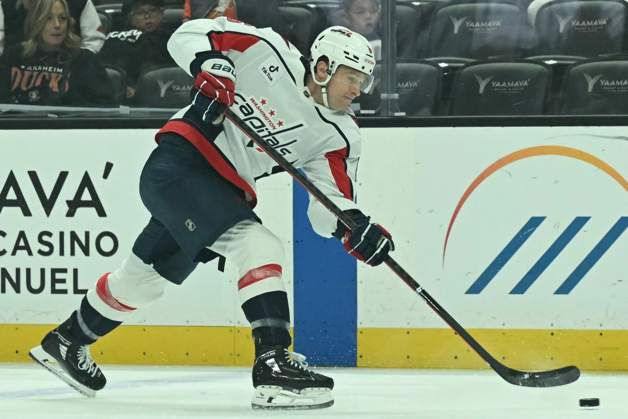 Jakob Chychrun looks to lead the Capitals over the Hurricanes