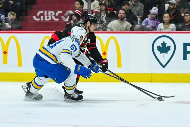 Tim Stutzle looks to lead the Senators over the devils
