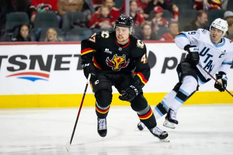 Connor Zary looks to lead the Flames over the Sabres