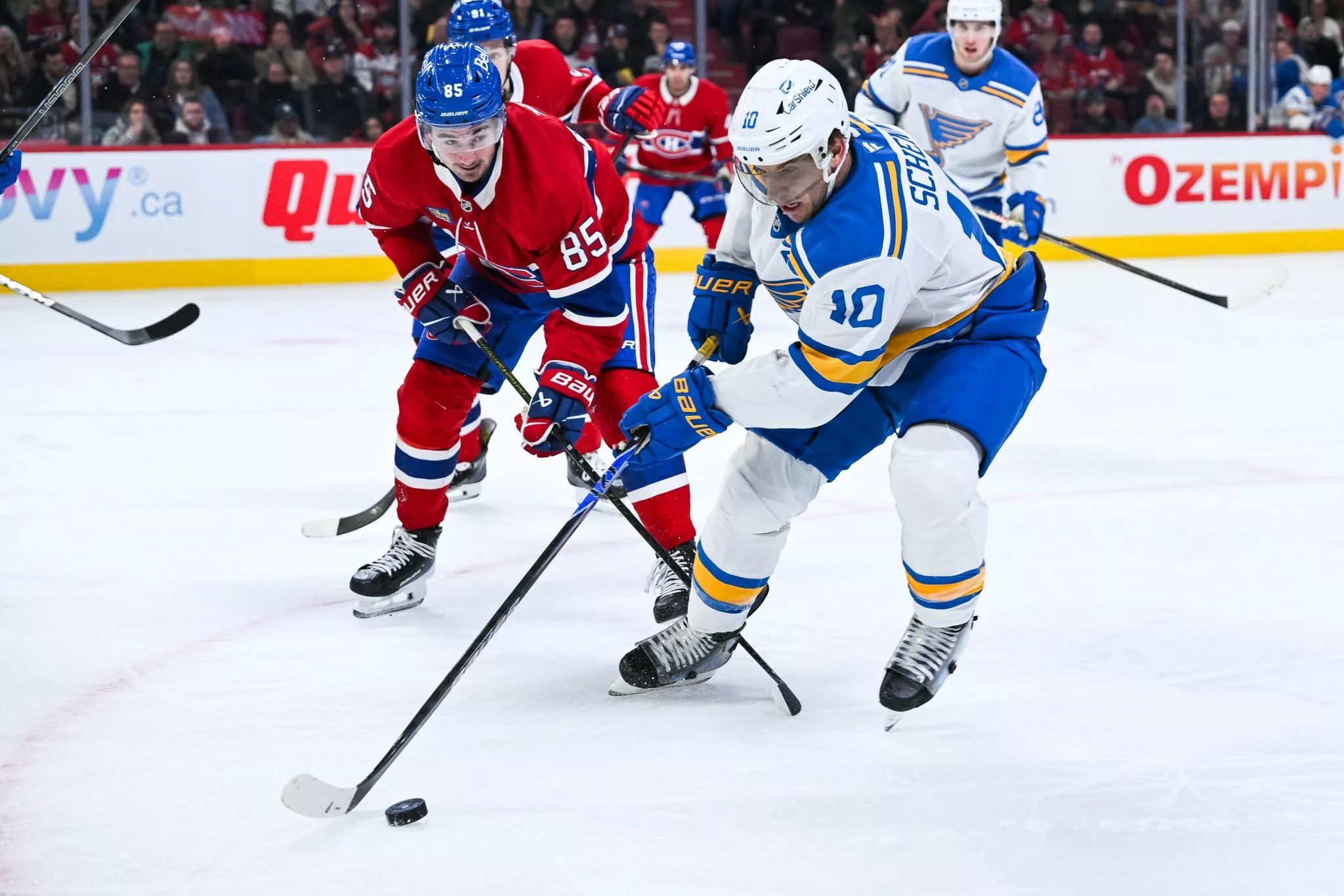 Brayden Schenn looks to lead the Blues over the Bruins